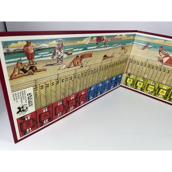 "Advance To Boardwalk" Board Game Parker Brothers 1985 Vintage 100% Complete - Picture 7 of 16